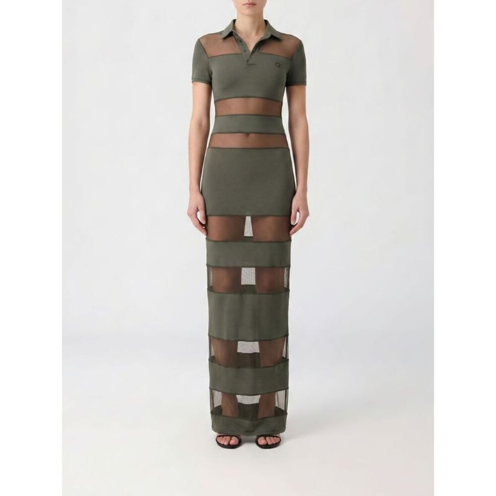 Coperni Women Semi Sheer Polo Dress Coperni
